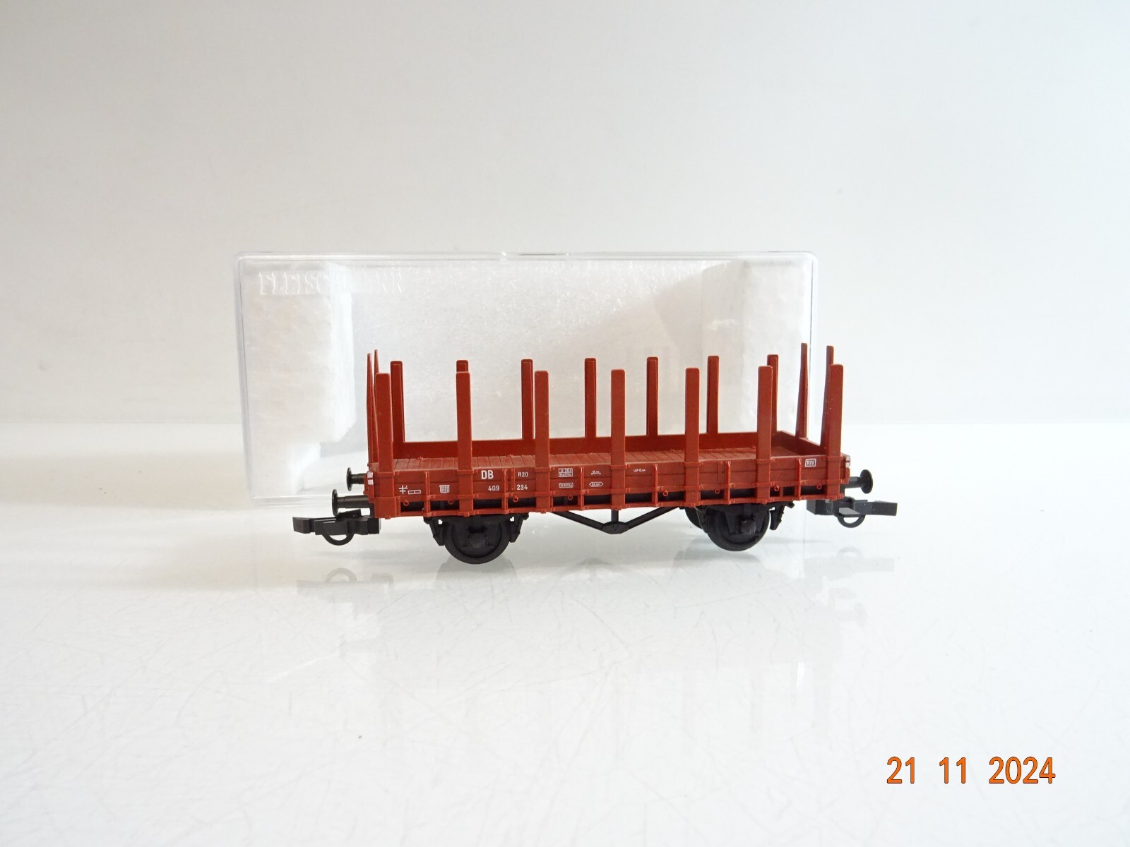 Fleischmann H0 Rungenwagen der DB in EVP PR4050