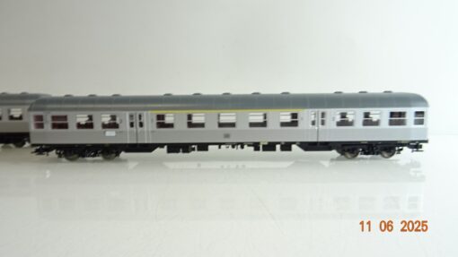 Fleischmann H0 Silberlinge-Set 2 tlg. 1./2. Kl. der DB PR8349 o. – Bild 4