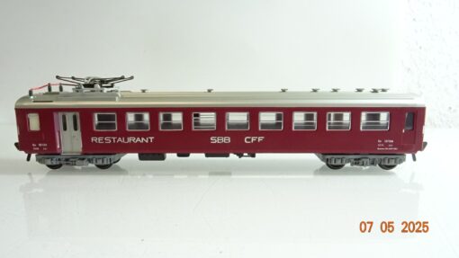 Fleischmann H0 Speisewagen der SBB in EVP PR7396 – Bild 3