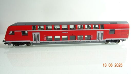 Fleischmann H0 Steuerwagen Doppelstockwagen  2. Kl. der DB ohne Licht PR8406 o. – Bild 4