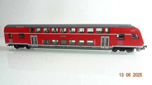 Fleischmann H0 Steuerwagen Doppelstockwagen  2. Kl. der DB ohne Licht PR8406 o.