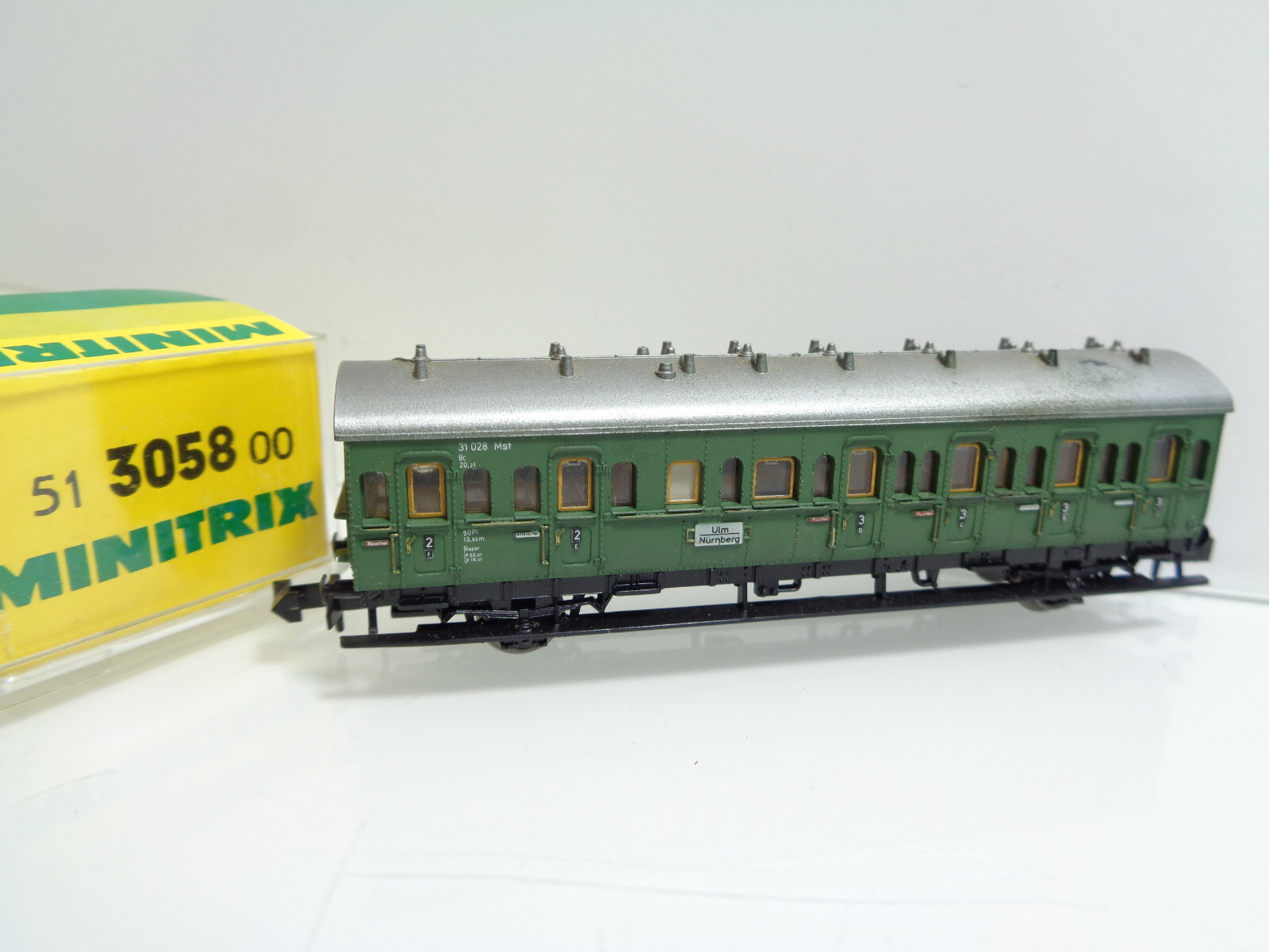 Fleischmann N 51 3058 00 Personenwagen 3.Kl. in OVP JD2422