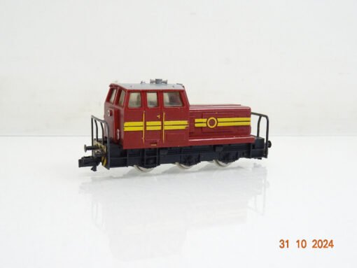 Fleischmann N 7218 Diesel Werkslok rot in OVP LE6913 – Bild 3
