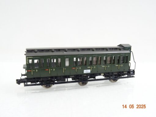 Fleischmann N 807001K Abteilwagen 3achs. 2.Kl. der DB in OVP JL655 – Bild 3