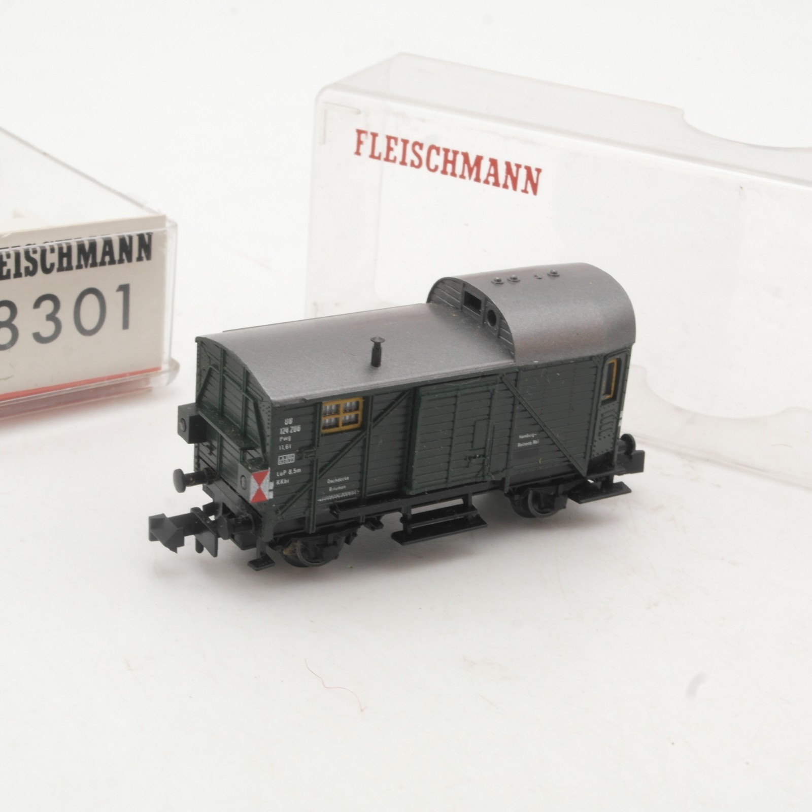 Fleischmann N 8301 Güterzug-Begleitwagen der DB in OVP RR4419 – Bild 3