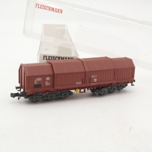 Fleischmann N 8387 Teleskophaubenwagen der DB in OVP RR34