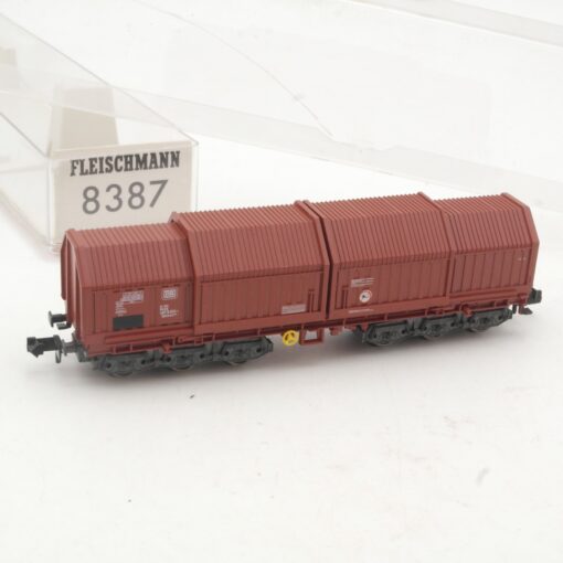 Fleischmann N 8387 Teleskophaubenwagen der DB in OVP RR4166