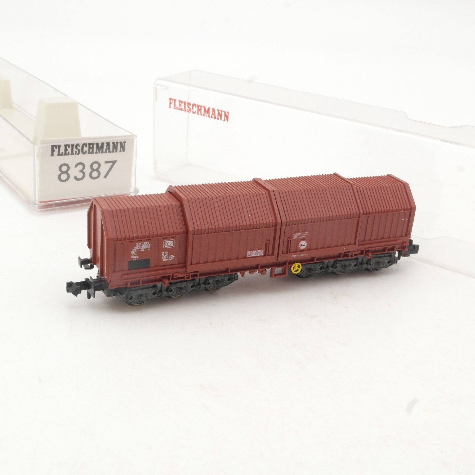 Fleischmann N 8387 Teleskophaubenwagen der DB in OVP RR4924