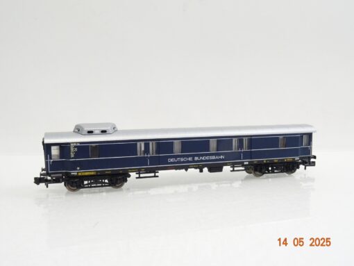 Fleischmann N 863004 K Gepäckwagen F-Zug Germania der DB in OVP JL634 – Bild 3