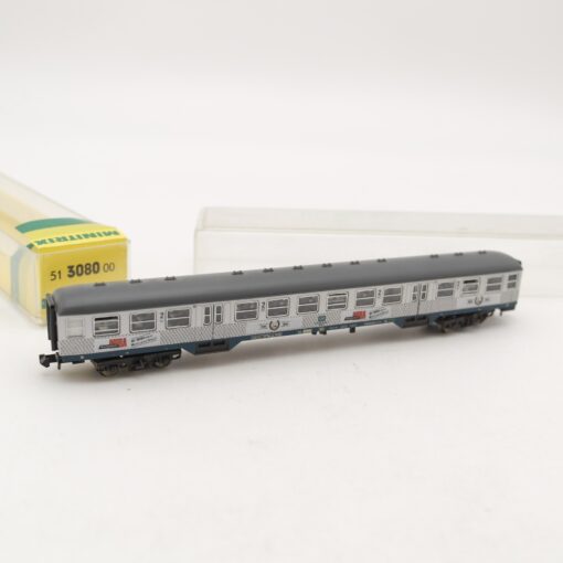 Fleischmann N Silberling 2. Klasse Sonderwagen Miba der DB in EVP RR2157 – Bild 3