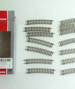 Fleischmann Spur N 22225 gebogenes Gleis 15° 14St.  siehe Foto in OVP CK7720