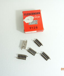 Fleischmann piccolo N 9128 gebogenes Gleis 5Stück in OVP CK2420