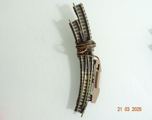 Fleischmann piccolo N 9142 L Bogenweiche links m. Antrieb siehe Foto CK6908 o.