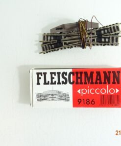 Fleischmann piccolo N 9186 el. Doppelkreuzungsweiche siehe Foto in OVP CK6899