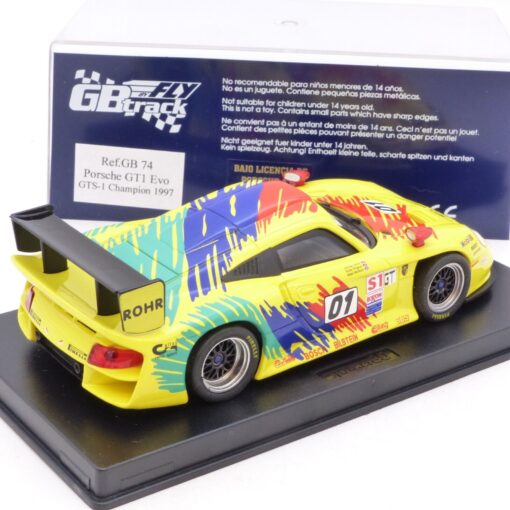 Fly Car Model Ref.: GB74 Porsche GT1 Evo GTS-1 Champion 1997, in PC-Box EB8868 – Bild 3