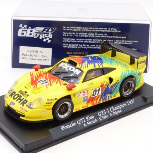 Fly Car Model Ref.: GB74 Porsche GT1 Evo GTS-1 Champion 1997, in PC-Box EB8868