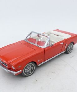 Franklin Mint 1:24 B11TQ14 Ford Mustang 1964 1/2 rot in Tüte o. EX8093
