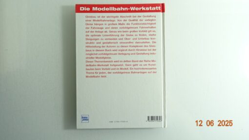 Gleisbau auf Modellbahnanlagen siehe Foto CK8839 o. – Bild 3