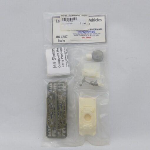 Heiser´s Models H0 1:87 No. 5002 Panzer M4 Composite Sherman in OVP EX7603