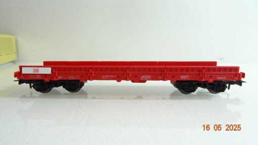 Heris H0 11630-1 Fahrzeugtransportwagen der DB in OVP PR7721 – Bild 3