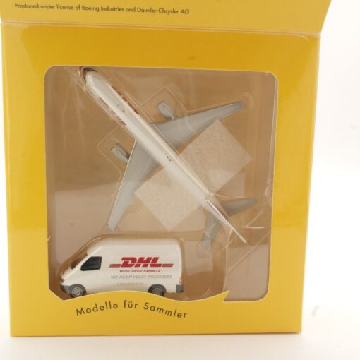 Herpa 1:87 006728 Post Museums Shop Boeing 757 + MB Sprinter in OVP QR8161