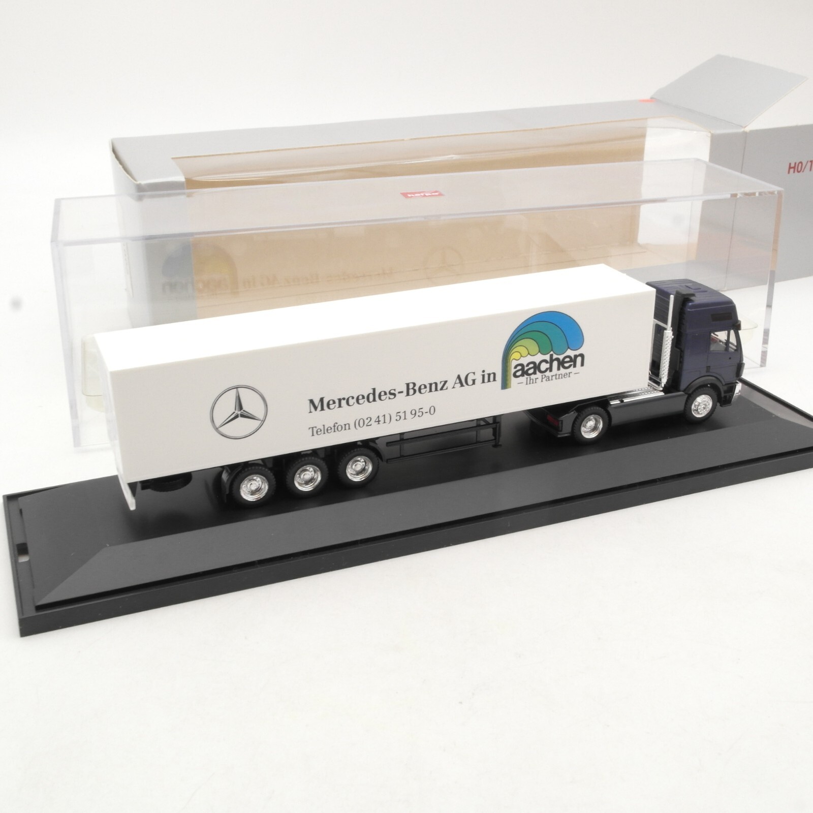 Herpa 1:87 01008 MB SK Sattelzug Niederlassung Aachen in OVP RA8127 – Bild 3