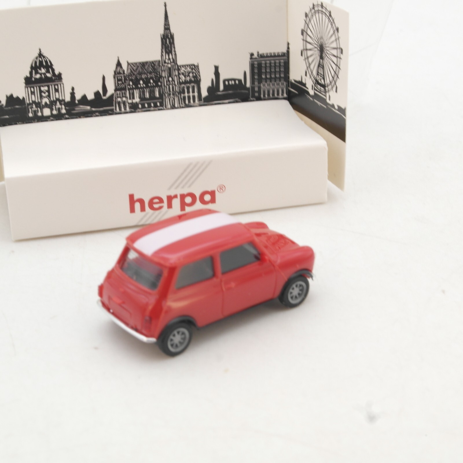 Herpa 1:87 021227 Mini Cooper Österreich in OVP QR331 – Bild 3