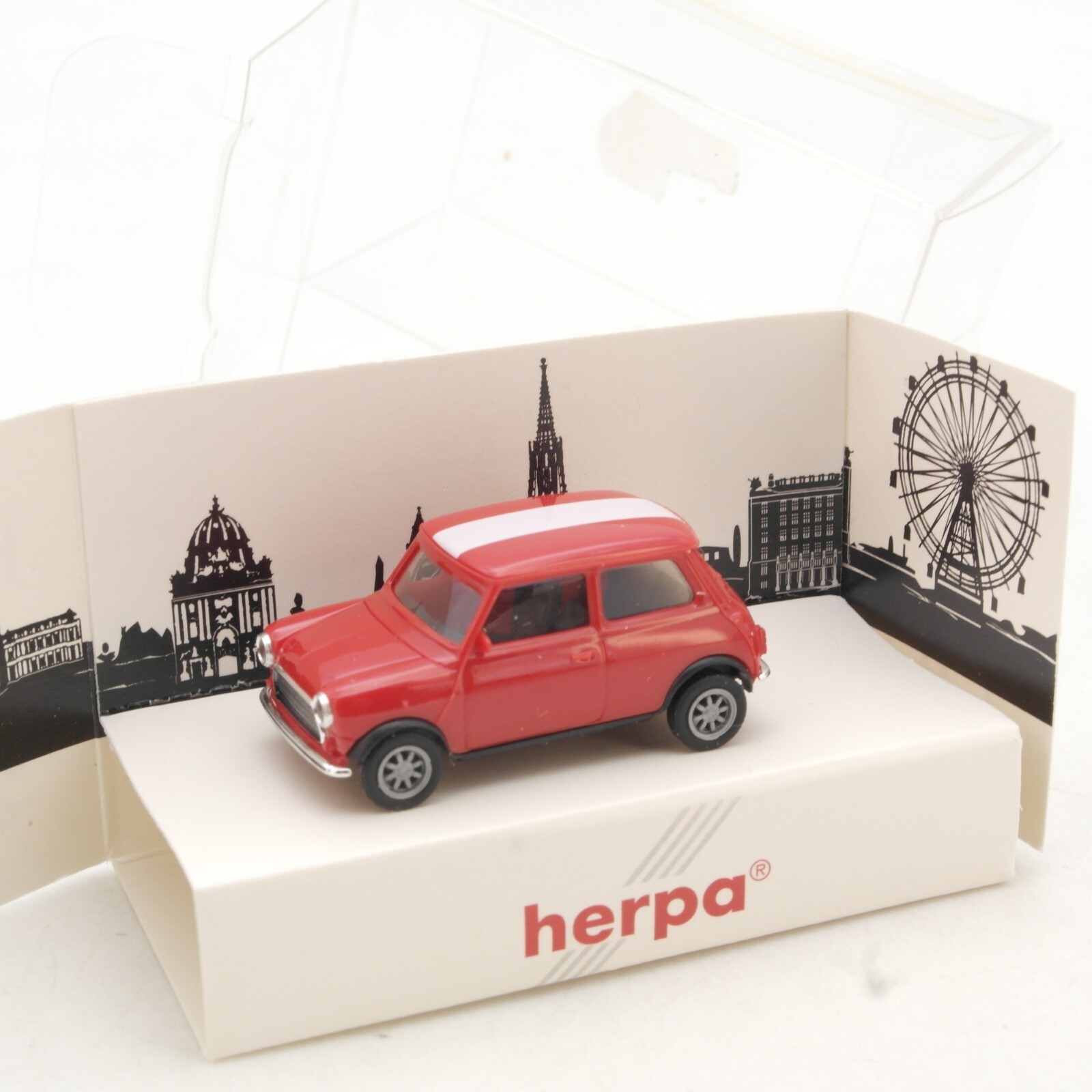Herpa 1:87 021227 Mini Cooper Österreich in OVP QR331