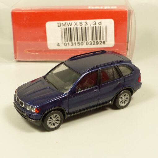 Herpa 1:87 032926 BMW X5 3,3d metallic in OVP EX6031