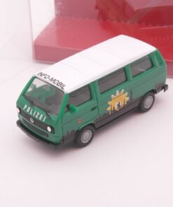 Herpa 1:87 042079 VW Bulli-Bus Info-Mobil Polizei in OVP RT1838
