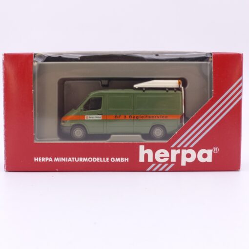 Herpa 1:87 045346 MB Sprinter BF 3 Begleitservice Max Wild in OVP EX7452 – Bild 4