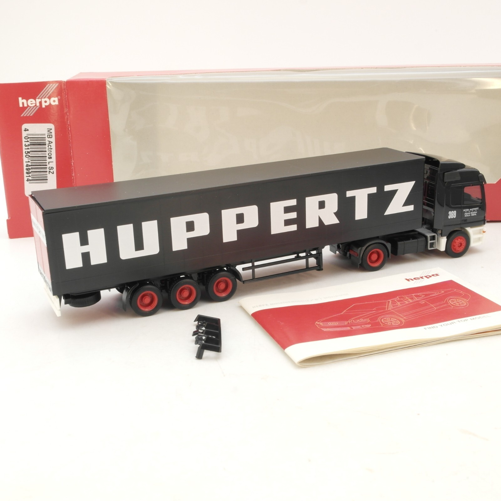 Herpa 1:87 149778 MB Actros Sattelzug Huppertz in OVP RG6669 – Bild 3