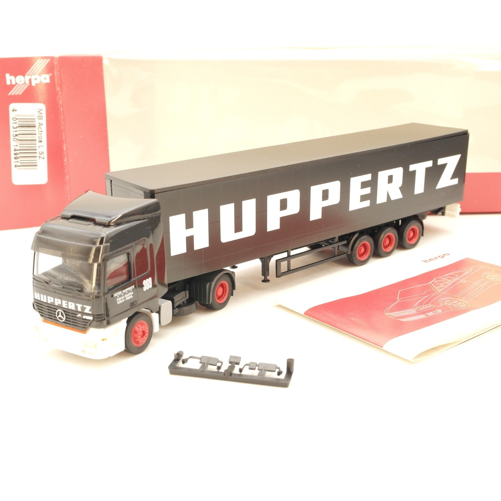 Herpa 1:87 149778 MB Actros Sattelzug Huppertz in OVP RG6669