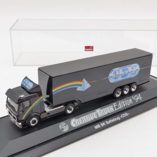 Herpa 1:87 173797 Mercedes SK Sattelzug CDS in PC Box EX4094