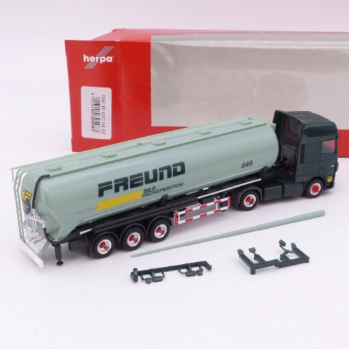Herpa 1:87 305983 DAF XF Kippsilo-Sattelzug Freund in OVP EX4827 – Bild 3