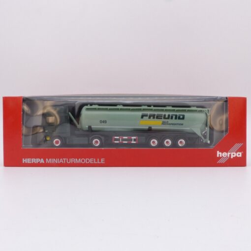 Herpa 1:87 305983 DAF XF Kippsilo-Sattelzug Freund in OVP EX4827 – Bild 4