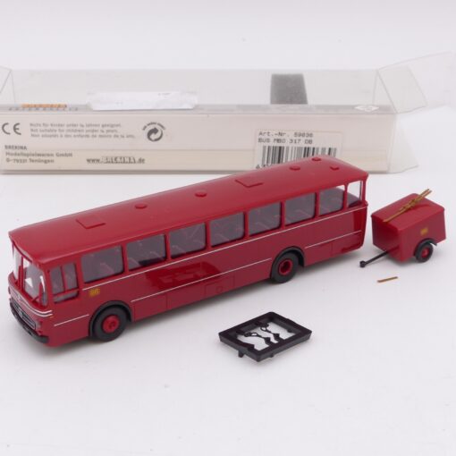 Herpa 1:87 59036 MB O 317 Stadtbus mit Anhänger DB in OVP EX7448
