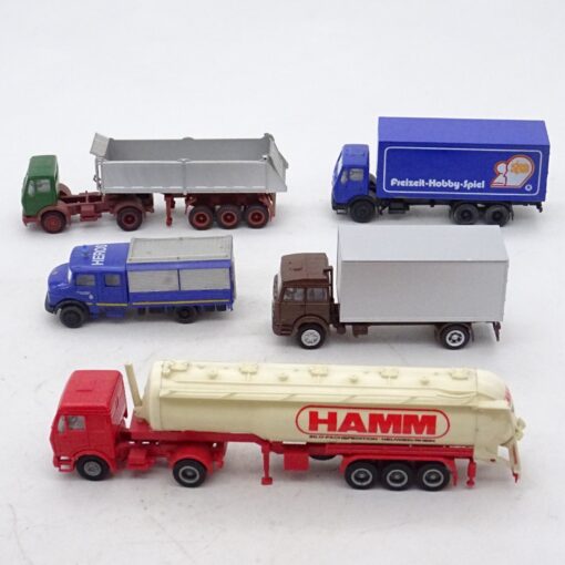 Herpa 1:87 5er-Pack diverse LKW Modelle in Tüte siehe Bilder o. EX6991