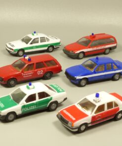Herpa 1:87 6er-Pack diverse Einsatzfahrzeuge in Tüte siehe Bilder o. EX5024