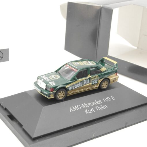 Herpa 1:87 AMG Mercedes 190 E Kurt Thiim Diebels #13 in OVP QR5805