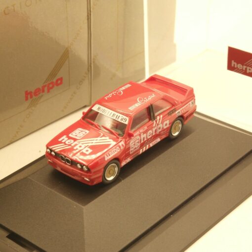 Herpa 1:87 BMW M3  DTM Herpa Sondermodell Modellbau ´89  in OVP ER9896