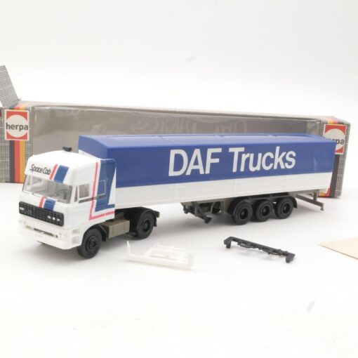 Herpa 1:87 DAF Pritsche / Plane DAF Trucks in OVP RR655