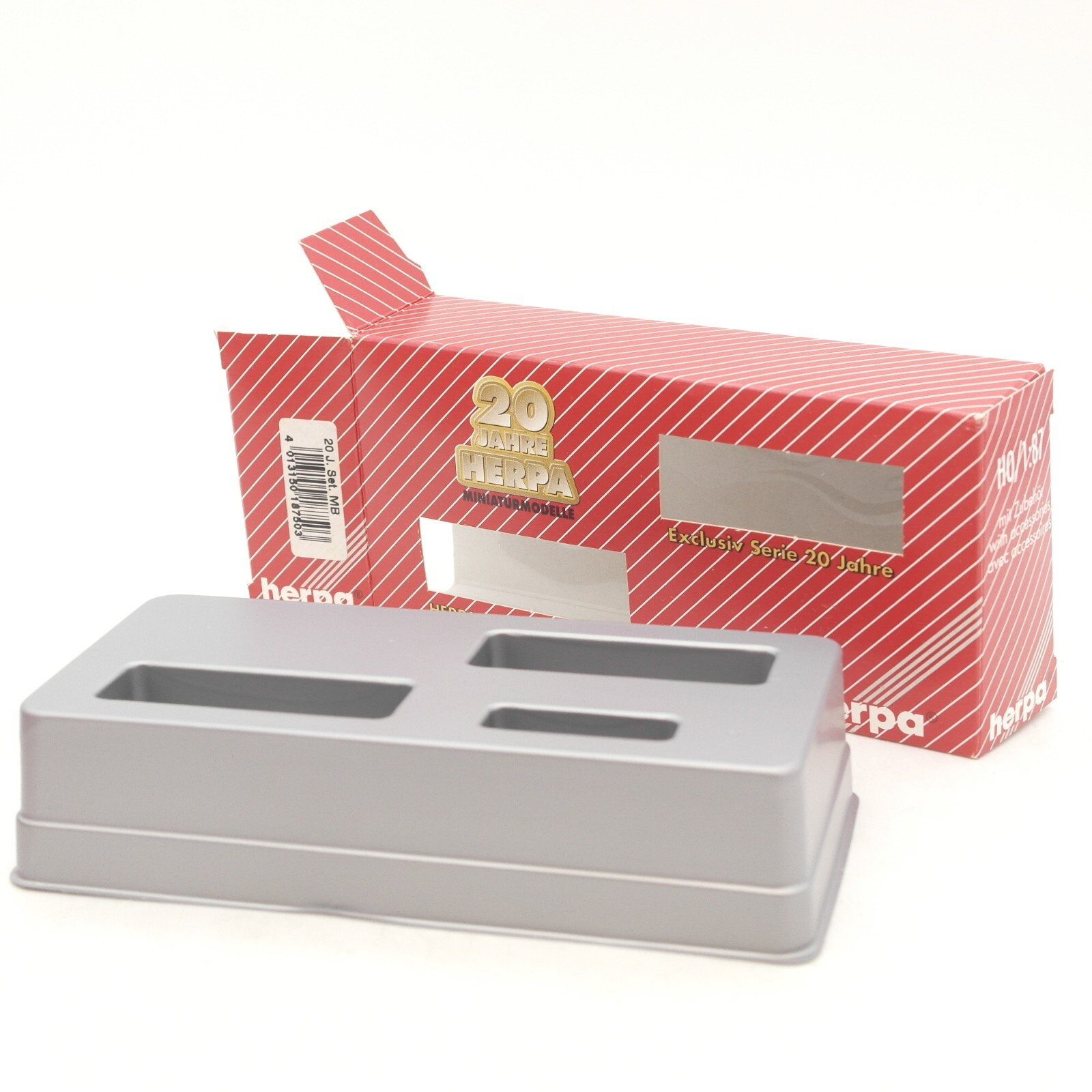 Herpa 1:87 Leerverpackung für 1875003 20 J. Set MB, siehe Bilder RF5089