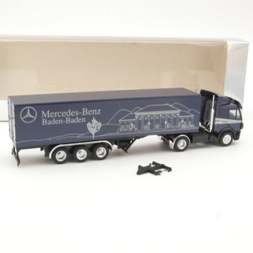 Herpa 1:87 MB 1748 Sattelzug Mercedes Benz Baden Baden in OVP QR5889 – Bild 3