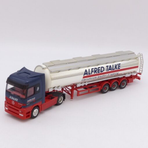 Herpa 1:87 MB Actros Tank-Sattelzug Alfred Talke, siehe Bilder o. EX1361