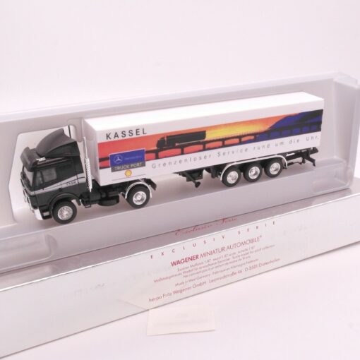 Herpa 1:87 MB SK 1748 Mercedes Kassel Truck-Port in OVP RT2493