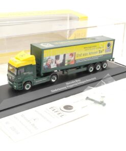 Herpa 1:87 MB Sattelzug Wuppertruck Tafel Jahresmodell 2005 in OVP RA6690