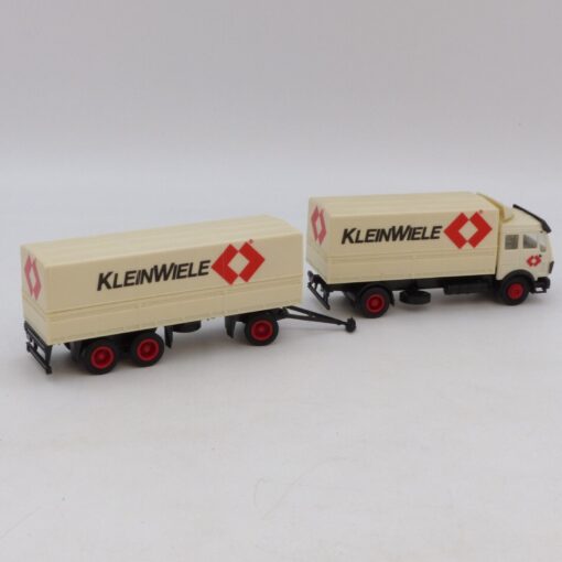 Herpa 1:87 Mercedes Benz NG Hängerzug KLEINWIELE, siehe Bilder o. EB8138 – Bild 3