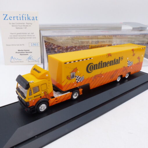 Herpa 1:87 Mercedes Benz SK Sattelzug Continental, in OVP EB1768