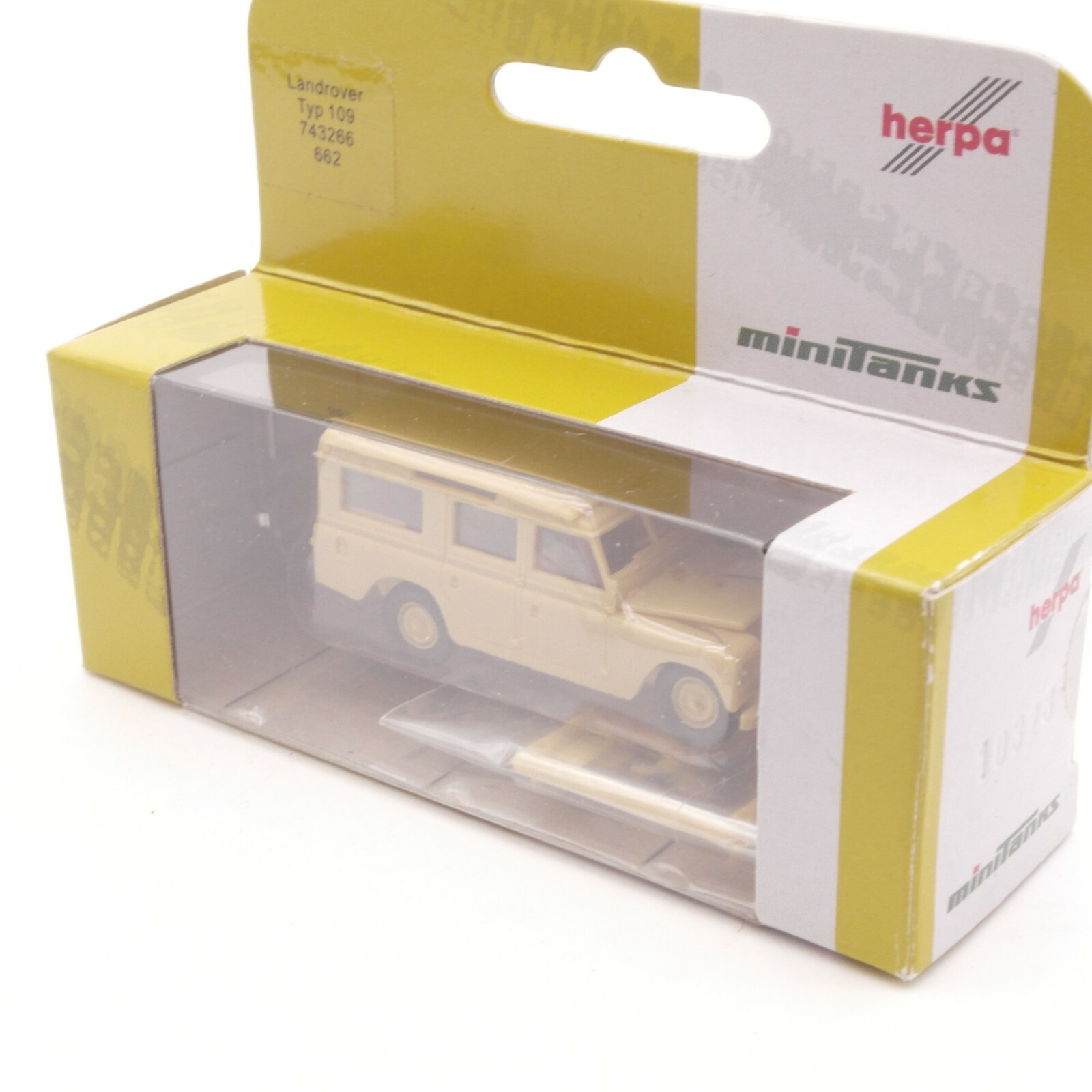 Herpa 1:87 Minitanks 662 Landrover Type 109 neuwertig in OVP RI787 – Bild 3